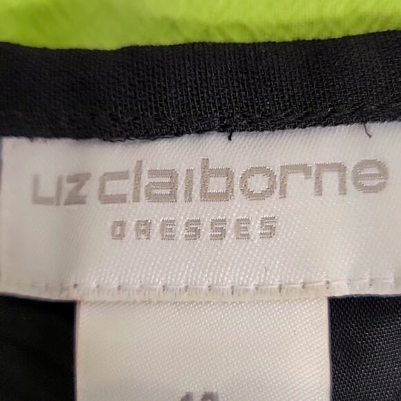 Liz Claiborne Dresses Black Dress Pants Fully Lined Polyester Side Zip Size 14 - Picture 8 of 10